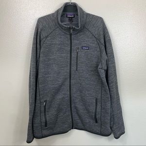 Patagonia fleece zip up jacket